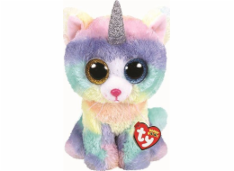 Maskotka TY Beanie Boos Kot Heather 24 cm