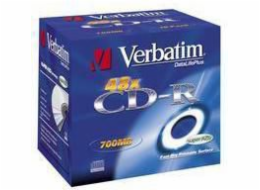 Verbatim CD-R 700 MB 52x 10 kusů (43325)