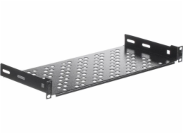 NETRACK 119-100-200-012 equipment shelf 19 1U/200mm charcoal