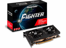 PowerColor AXRX 6600 8GBD6-3DH grafická karta AMD Radeon RX 6600 8 GB GDDR6