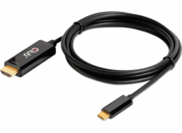 Club3D aktivní kabel HDMI na USB-C, 4K60Hz, 1.8m, M/M