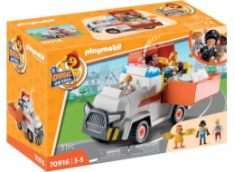 Záchranářské zásahové vozidlo Playmobil, Duck on Call, 31 dílků | 70916