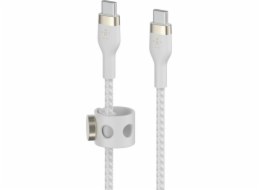 Belkin Flex USB-C/USB-C do 60W 1m, bílý            CAB011bt1MWH