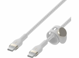 Belkin Flex USB-C/USB-C do 60W 2m, bílý            CAB011bt2MWH