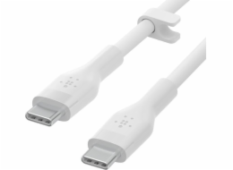 Belkin Flex USB-C/USB-C do 60W 3m, bílý            CAB009bt3MWH