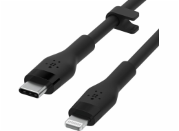 Belkin Flex Lightning/USB-C 15W 2m, mfi, 15W, cern. CAA009bt2MBK