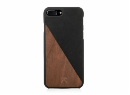 Woodcessories EcoSplit Wooden+Leather iPhone 7+ / 8+ Walnut/black eco249