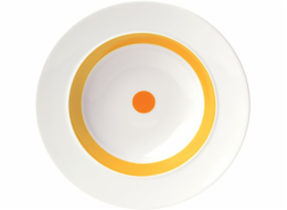 Opačně polévkový talíř "The Dot" 23,5 cm žlutý 15121