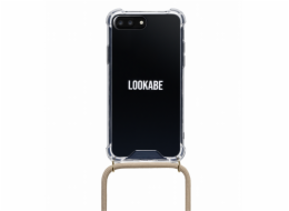 Lookabe Necklace iPhone 7/8+ gold nude loo007