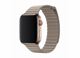 Devia Elegant Leather Loop(44mm) for Apple Watch stone