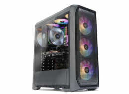 Zalman N5 MF ATX, RGB fan x4, Mesh