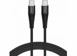 Savio CL-160 USB cable 2 m USB 2.0 USB C - USB C Black