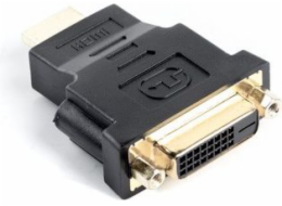 LANBERG redukce HDMI (M) na DVI-D (F) (24+5) černý