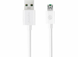 USB -A USB kabel - microUSB 1 m White (26635)