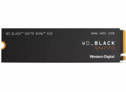 WD Black SSD SN770 250GB, WDS250G3X0E, PCIe SN 770, Gen4 8 Gb/s, (R:4000, W:2000MB/s)