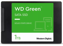 WD GREEN SSD 3D NAND WDS100T3G0A 1TB SATA/600, (R:500, W:400MB/s), 2.5"