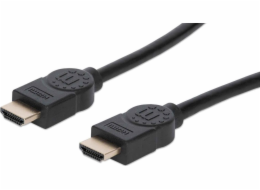 Manhattan HDMI - HDMI kabel 5m černý (355360)