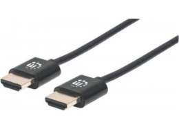 Manhattan HDMI - HDMI kabel 1,8 m černý (394369)