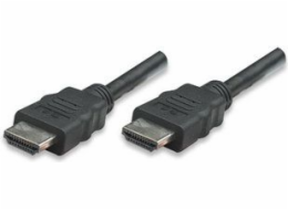 Manhattan HDMI - HDMI kabel 5m černý (323239)