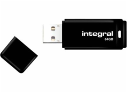 Pendrive Integral Black, 64 GB (INFD64GBBLK)