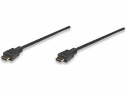 Manhattan HDMI - HDMI kabel 15m černý (308434)