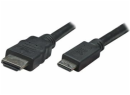 Manhattan HDMI Mini - HDMI kabel 1,8 m černý (304955)