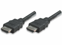 Manhattan HDMI - HDMI kabel 2m černý (323215)