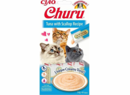 Churu Cat Tuna with Scallop 4x14g