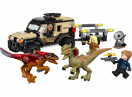 LEGO Jurassic 76951 Pyroraptor & Dilophosaurus Trans