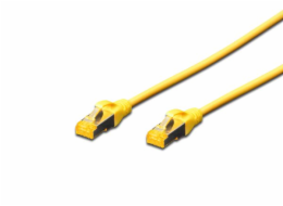 Digitus CAT 6A S-FTP patch cable, Cu, LSZH AWG 26/7, length 5 m, color yellow