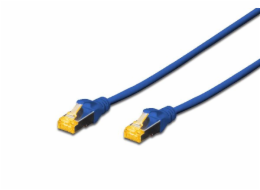 Digitus CAT 6A S-FTP patch cable, Cu, LSZH AWG 26/7, length 3 m, color blue