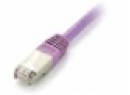 Equip Patchcord Cat6, S/FTP, 1m, fialový (605555)