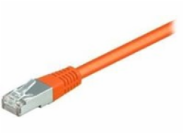 Vybavte 605576 Cat6 Patch Cable Cable RJ45 Konektor na RJ45 Plug Cat. 6 s/ftp hf 10m oranžová