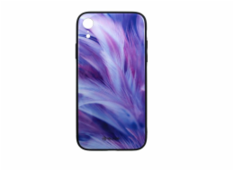 Tellur Cover Glass print for iPhone XR feather