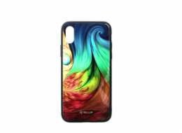 Tellur Cover Glass print for iPhone XS mesmeric