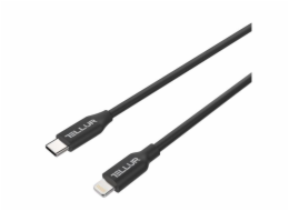 Tellur Data cable, Apple MFI Certified, Type-C to Lightning, 1m black