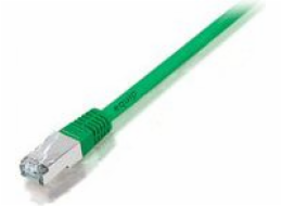 Equip Patchcord, S/FTP, Cat6A, PIMF, HF, 15m, zelený (605648)