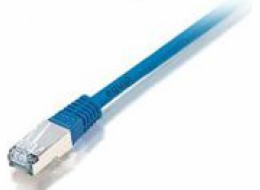 Equip Patchcord, S/FTP, Cat6A, PIMF, HF, 1m, modrý (605830)