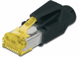 Digitus Modulární zástrčka CAT 6A RJ45, Hirose TM31 8P8C, stíněná, pro kulatý kabel, vč. krytky