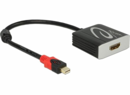 Delock Adaptér mini Displayport 1.2 samec > HDMI samice 4K 60 Hz aktivní