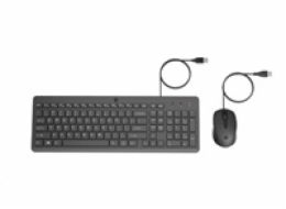 HP 150 Wired Mouse and Keyboard Combination - drátová klávesnice a myš