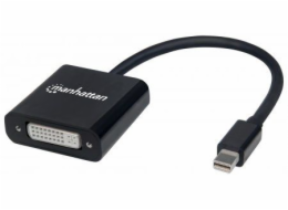 Manhattan DisplayPort Mini - DVI-I AV adaptér černý (152549)