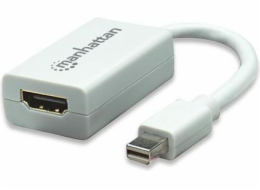 Manhattan DisplayPort Mini - HDMI AV adaptér bílý (151399)