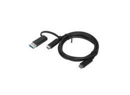 Lenovo 4X90U90618 hybrid USB-C with USB-A Lenovo hybrid USB-C with USB-A cable