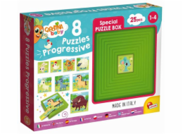 Hračka Liscianigioch Carotina Baby 9 Puzzle - Farma