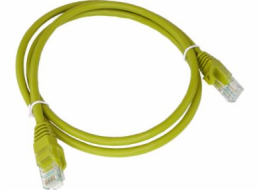 U/UTP Cat.6A LSOH Patch Cord 1.0m Yellow ALANTEC