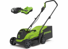 33 cm cordless mower Greenworks GD24LM33K4 - 2516107UB - charger + 4Ah battery kit