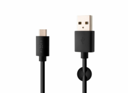 Fixed 2m USB-C kabel, černý FIXD-UC2M-BK