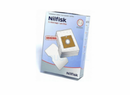 Nilfisk Vacuum Bags GM100 5 pcs + Pre Filter for Bravo