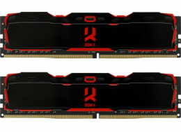 GOODRAM DIMM DDR4 16GB (Kit of 2) 2666MHz CL16 IRDM X Černá